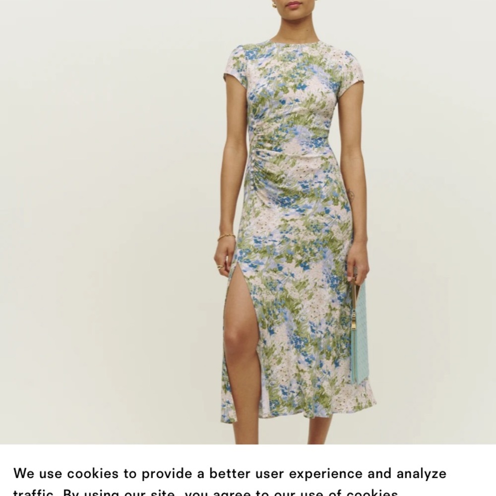 Reformation Frazier dress size 8